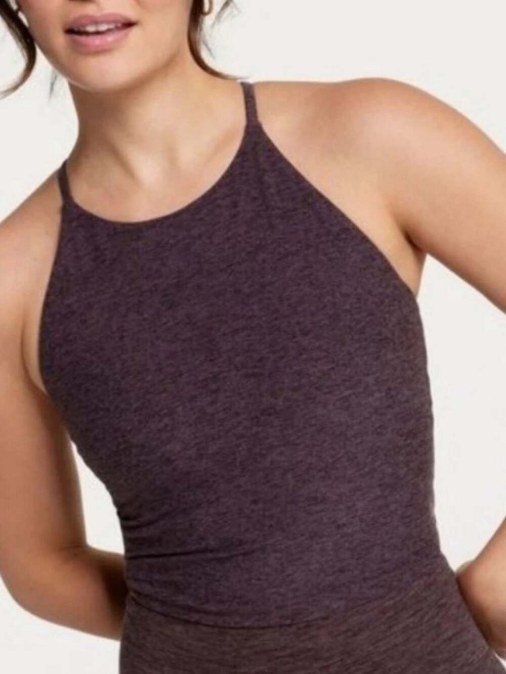 Calia Womens Cross Back Lustralux Crop Size XS